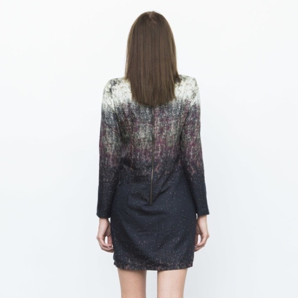 VALERIE Dumaine • Sonora Silk Cotton Long Sleeve Mini Dress - Picture 3 of 12